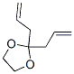 (9ci)-2,2-二-2-丙烯基-1,3-二氧戊环结构式_67194-62-1结构式