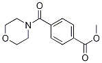 4-(吗啉-4-羰基)苯甲酸甲酯结构式_6724-90-9结构式