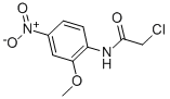 2-氯-N-(2-甲氧基-4-硝基苯基)乙酰胺结构式_67291-72-9结构式