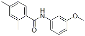 (9ci)-n-(3-甲氧基苯基)-2,4-二甲基-苯甲酰胺结构式_673445-74-4结构式