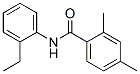 (9ci)-n-(2-乙基苯基)-2,4-二甲基-苯甲酰胺结构式_673490-99-8结构式