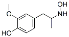 (9CI)-4-[2-(羟基氨基)丙基]-2-甲氧基-苯酚结构式_674368-62-8结构式