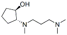 反式-(9ci)-2-[[3-(二甲基氨基)丙基]甲基氨基]-环戊醇结构式_67440-34-0结构式