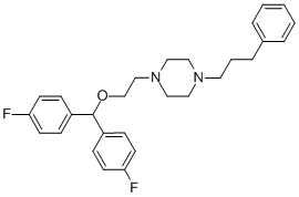 伐诺司林 (gbr-12909)结构式_67469-69-6结构式