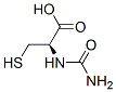 Cysteine, n-(aminocarbonyl)-(9ci) Structure