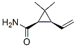 顺式-(9ci)-3-乙烯-2,2-二甲基-环丙烷羧酰胺结构式_67506-07-4结构式