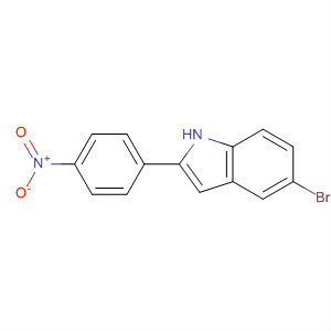 5-溴-2-(4-硝基苯基)-1H-吲哚结构式_675820-92-5结构式