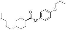 4-丙氧基苯基-4-反式-n-戊基环己基羧酸结构式_67589-54-2结构式