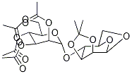 1,6-脱水-2,3-O-(1-异亚丙基)-4-O-(2,3,4,6-四-O-乙酰基-alpha-D-甘露糖基)-beta-D-吡喃甘露糖结构式_67591-05-3结构式