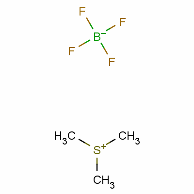 三甲基四氟硼酸锍结构式_676-88-0结构式