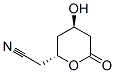 (9ci)-四氢-4-羟基-6-氧代-2H-吡喃-2-乙腈结构式_676260-67-6结构式