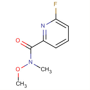 6-氟-n-甲氧基-n-甲基吡啶甲酰胺结构式_676343-47-8结构式