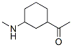 (9ci)-1-[3-(甲基氨基)环己基]-乙酮结构式_67654-10-8结构式