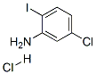 2-碘-5-氯苯胺盐酸盐结构式_6781-33-5结构式