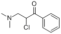 (9ci)-2-氯-3-(二甲基氨基)-1-苯基-1-丙酮结构式_67835-25-0结构式