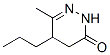 (9ci)-4,5-二氢-6-甲基-5-丙基-3(2H)-吡嗪酮结构式_679405-97-1结构式