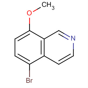 5-溴-8-甲氧基异喹啉结构式_679433-91-1结构式