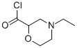 2-Morpholinecarbonyl chloride, 4-ethyl-(9ci)Structure,679806-51-0Structure 2-Morpholinecarbonyl chloride, 4-ethyl-(9ci) Structure,679806-51-0Structure