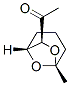 (9ci)-1-[(1r,5r,7s)-5-甲基-6,8-二噁双环[3.2.1]-7-辛基]-乙酮结构式_680620-46-6结构式