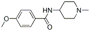 (9ci)-4-甲氧基-n-(1-甲基-4-哌啶基)-苯甲酰胺结构式_682348-15-8结构式
