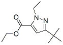 3-叔丁基-1-乙基-1H-吡唑-5-羧酸乙酯结构式_682757-38-6结构式