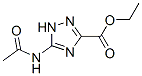 (9ci)-5-(乙酰基氨基)-1H-1,2,4-噻唑-3-羧酸乙酯结构式_683782-57-2结构式
