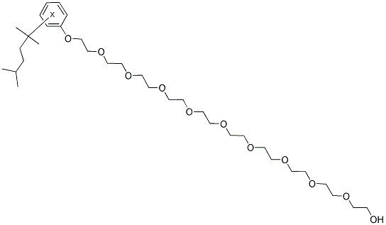 曲拉通N-101结构式_68412-54-4结构式