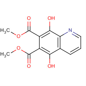 5,8-二羟基-喹啉-6,7-二羧酸二甲酯结构式_684287-56-7结构式