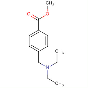 4-((二乙基氨基)甲基)苯甲酸甲酯结构式_68453-55-4结构式