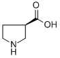 (R)-吡咯烷-3-羧酸结构式_68464-02-8结构式