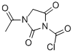 (9ci)-3-乙酰基-2,5-二氧代-1-咪唑啉羰酰氯结构式_68471-53-4结构式