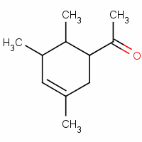 1-(3,5,6-三甲基-3-环己烯-1-基)乙酮结构式_68480-14-8结构式