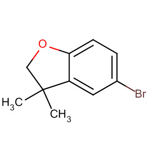 5-溴-3,3-二甲基-2,3-二氢苯并呋喃结构式_68505-84-0结构式