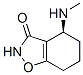 (4s)-(9ci)-4,5,6,7-四氢-4-(甲基氨基)-1,2-苯异噁唑-3(2H)-酮结构式_685501-86-4结构式