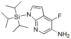 4-氟-1-[三(1-甲基乙基)硅酯]-1H-吡咯并[2,3-b]吡啶-5-胺结构式_685513-93-3结构式