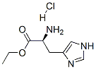 (S)-2-氨基-3-(1H-咪唑-4-基)丙酸乙酯盐酸盐结构式_68636-91-9结构式