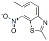 (9ci)-2,6-二甲基-7-硝基-苯并噻唑结构式_686747-48-8结构式