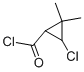 (9ci)-3-氯-2,2-二甲基-环丙烷羰酰氯结构式_68803-98-5结构式
