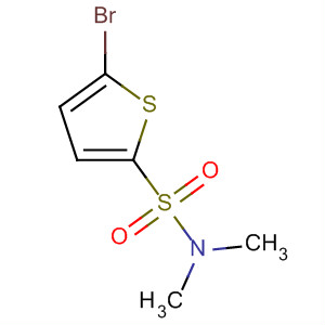 5-溴-N,N-二甲基噻吩-2-磺酰胺结构式_68848-50-0结构式