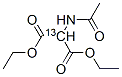 二乙基乙酰氨基(2-<sup>13</sup>C)丙二酸酯结构式_68882-34-8结构式
