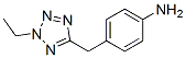 (9ci)-4-[(2-乙基-2H-四唑-5-基)甲基]-苯胺结构式_689251-73-8结构式