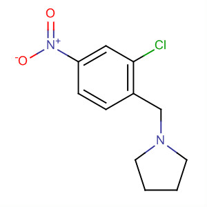 1-(2-氯-4-硝基苄基)吡咯烷结构式_689300-82-1结构式