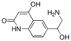 (9ci)-6-(2-氨基-1-羟基乙基)-4-羟基-2(1H)-喹啉酮结构式_689733-28-6结构式
