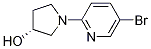 (R)-1-(5-溴-吡啶-2-基)-吡咯烷-3-醇结构式_690265-87-3结构式