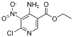 4-氨基-6-氯-5-硝基烟酸乙酯结构式_690635-35-9结构式