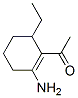 (9ci)-1-(2-氨基-6-乙基-1-环己烯-1-基)-乙酮结构式_690660-95-8结构式
