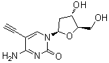 5-乙炔-2-脱氧胞苷结构式_69075-47-4结构式