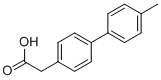2-(4-甲基-[1,1-联苯]-4-基)乙酸结构式_6908-52-7结构式