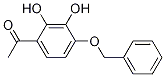 1-(4-(苄氧基)-2,3-二羟基苯基)乙酮结构式_69114-99-4结构式