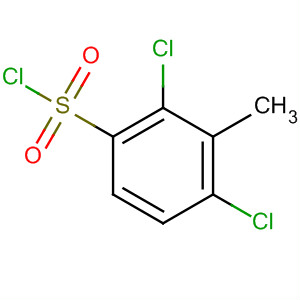 2,4-二氯-3-甲基苯磺酰氯结构式_69145-58-0结构式